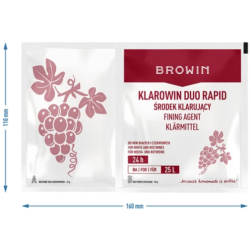 Klarowin Duo Rapid - chitosan + kieselsol, 65 g - 6