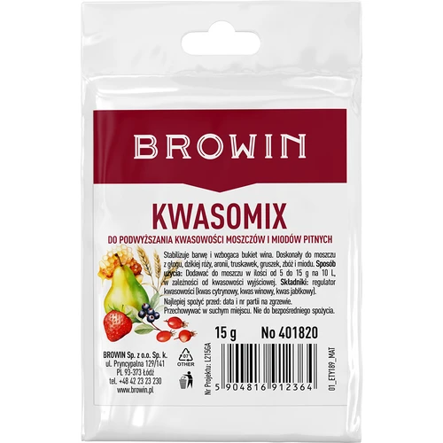 Kwasomix - regulator de aciditate