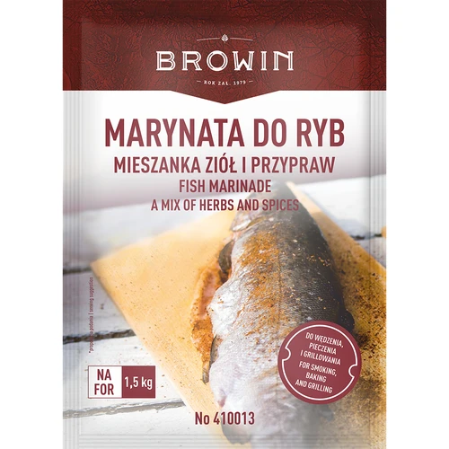Marinadă pentru pește - amestec de ierburi și condimente, 120 g
