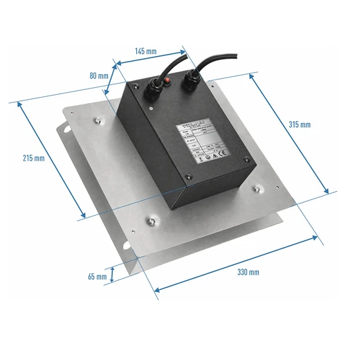 Modul cu rezistență și ventilator, 2,7 kW - pentru afumători de grădină - 5