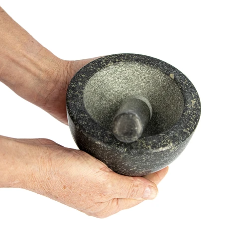 Mojar de bucătărie din granit cu pistil - 5