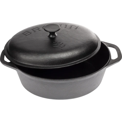 Oală din fontă pentru coacere, 5.5 L