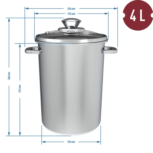 Oală multifuncțională cu coș - 5