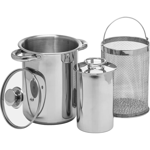 Oală multifuncțională cu coș și șuncar
