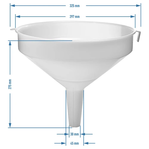 Pâlnie din plastic fi 30cm - 3