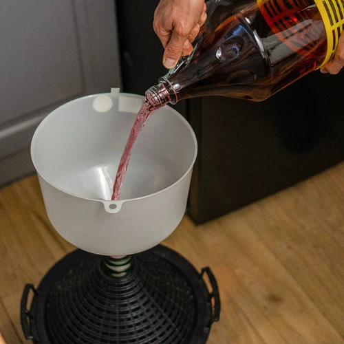 Pâlnie din plastic fi25 pentru baloane, margine înaltă - 5