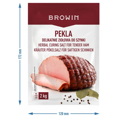 Pekla ușor aromată cu ierburi pentru șuncă, 75 g - 5