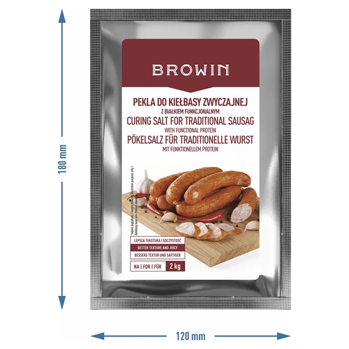 Peklosól - amestec pentru saramură pentru cârnați obișnuiți, cu proteină funcțională, 64g - 3
