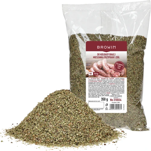 Pentru cârnați albi - amestec de condimente și ierburi, 350 g - 2