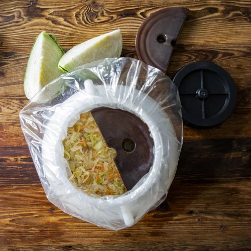 Piatră de presiune pentru butoaie, ceramică, fi 15 cm - 11