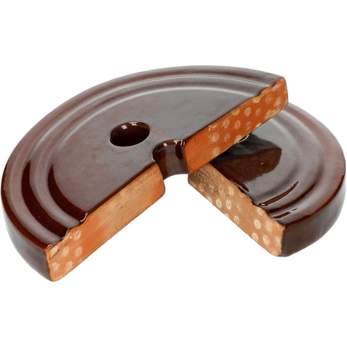 Piatră de presiune pentru butoaie, ceramică, fi 22 cm