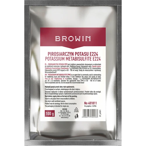 Pirosulfit de potasiu, 100 g