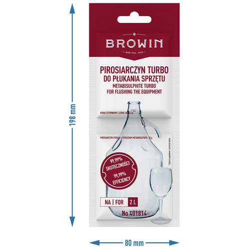 Pirosulfit Turbo, 15 g - 3