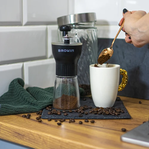 Râșniță manuală de cafea cu reglaj - 12