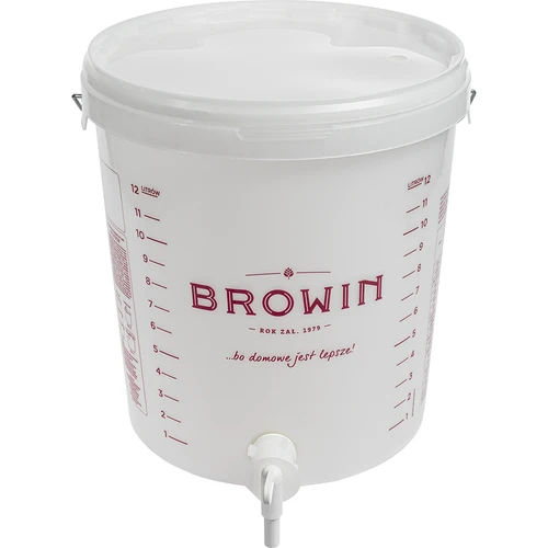 Recipient de fermentare 15 L cu capac și robinet
