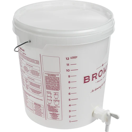 Recipient de fermentare 15 L cu capac și robinet - 3