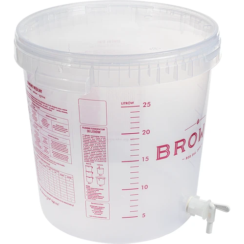 Recipient de fermentare 30 L cu capac și robinet - 2