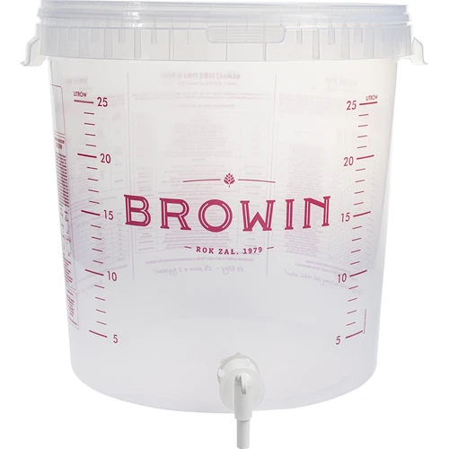 Recipient de fermentare 30 L cu capac și robinet - 3