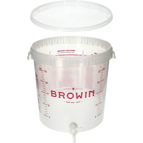 Recipient de fermentare 30 L cu capac și robinet - 6