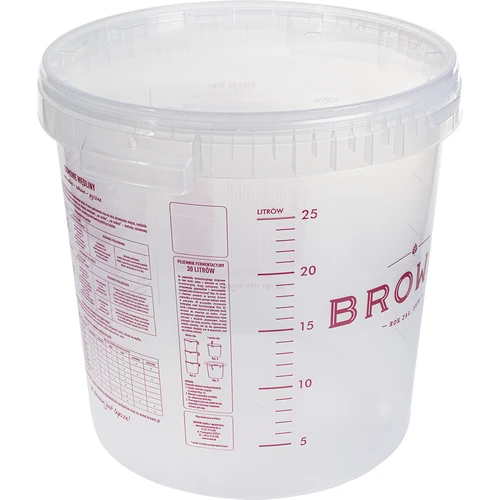 Recipient de fermentare 30L cu imprimare, 2 tuburi - 2