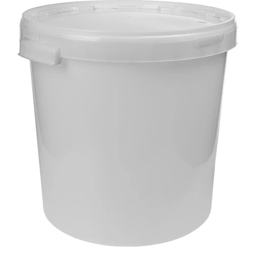 Recipient de fermentare 30L, de culoare albă cu 2 tuburi
