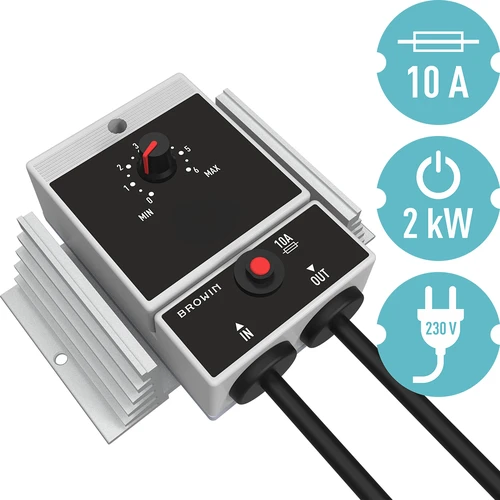 Regulator de putere al încălzitorului, până la 2 kW - 3