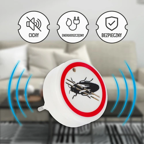 Repelent cu ultrasunete pentru insecte - pentru uz casnic - 10