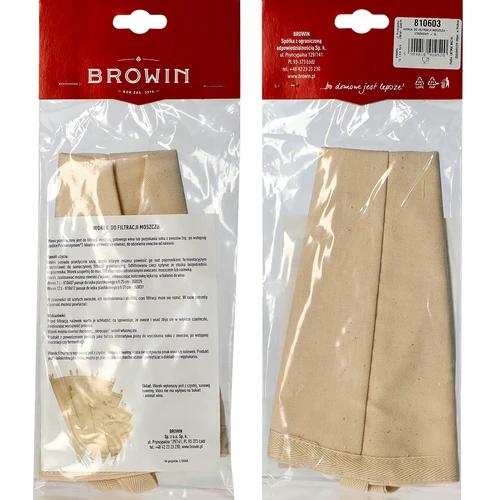Sac pentru filtrarea vinului, lichiorurilor - conic, 3 L - 2
