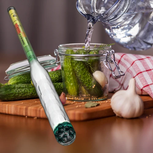 Salinometru nespargibil cu eprubetă, domeniu de măsurare: 0-300 g sare/L - 8