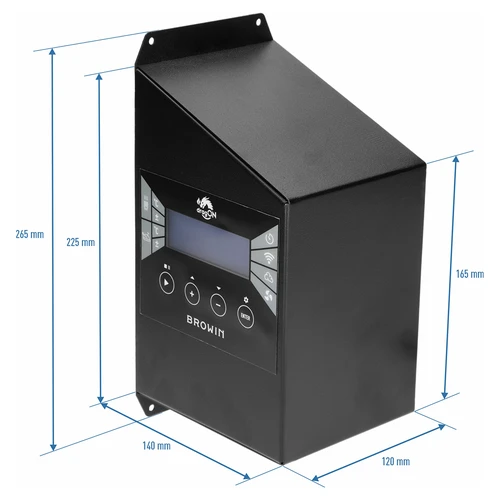 Set de module cu controler Wi‑Fi - dragON IQ 2,7 kW, pentru afumătoare de grădină - 4
