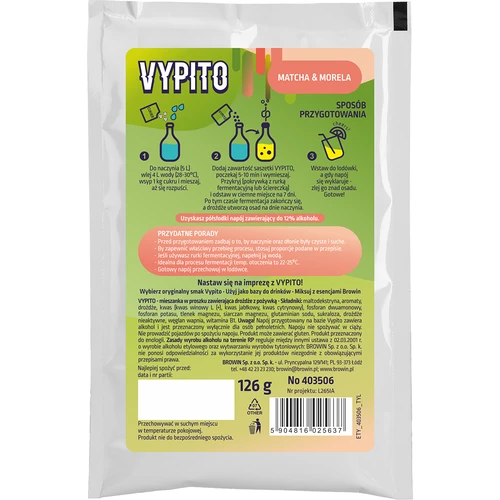 Set de petrecere - Vypito Matcha și caisă - 3
