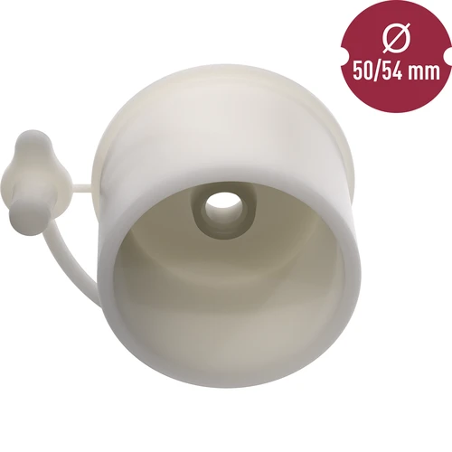Set de vinificație de bază: damigeană din sticlă 54 L, în coș din plastic, cu dop și tub de fermentație - 3