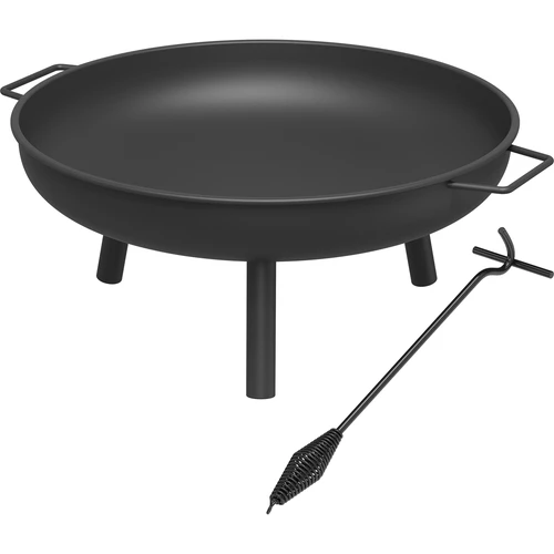 Set focar fi 58 cm și cârlig-pogrzebacz pentru ceaun sau capac de oală din fontă