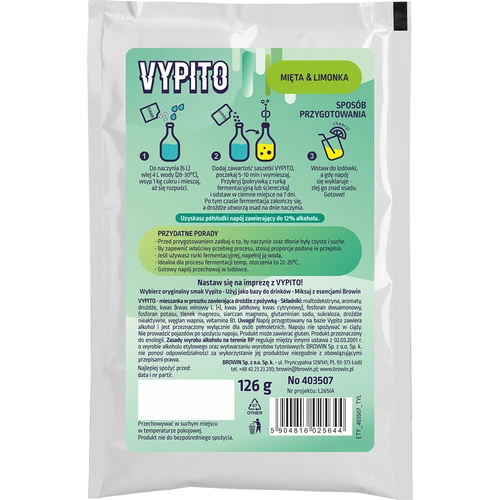 Set pentru petrecere - Vypito Mentă și lime - 3