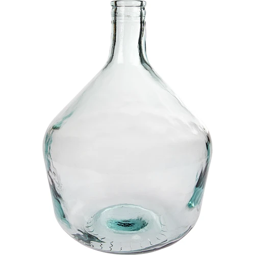Set pentru vinificație de bază: damigeană de sticlă 10 L, în coș din material plastic, cu dop și tub de fermentație - 5