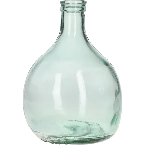 Set pentru vinificație de bază: damigeană din sticlă 5 L, în coș din plastic, cu dop și tub de fermentație - 5