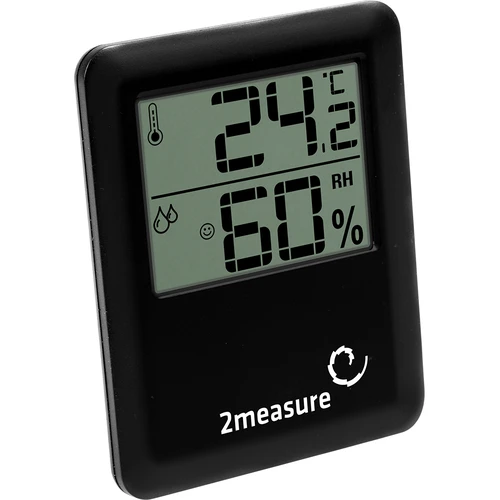 Stație meteo – electronică, fără fir, neagră