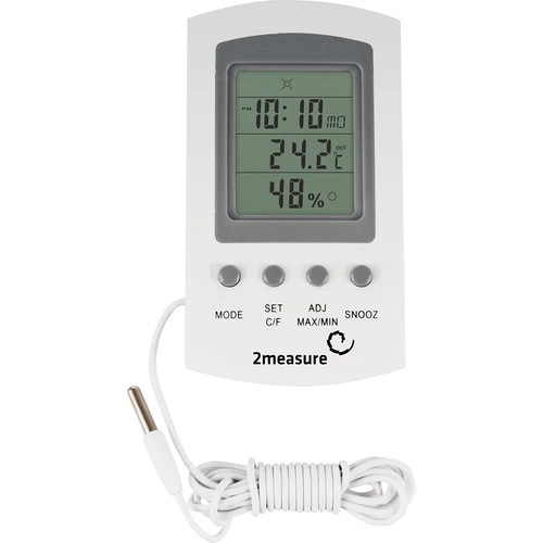 Stație meteo – electronică, sondă, albă