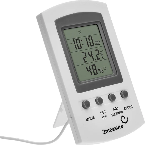 Stație meteo – electronică, sondă, albă - 2