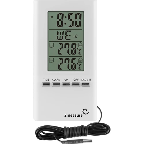 Stație meteo – electronică, sondă, albă