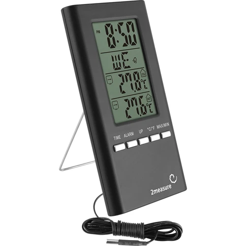 Stație meteo – electronică, sondă, neagră