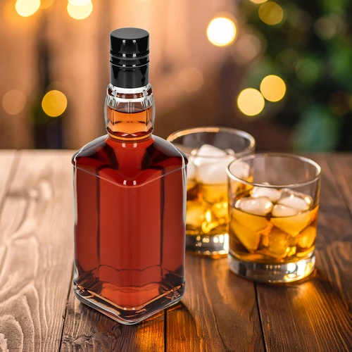 Sticlă Daniels 500 ml cu capac cu filet, 1 buc. - 7