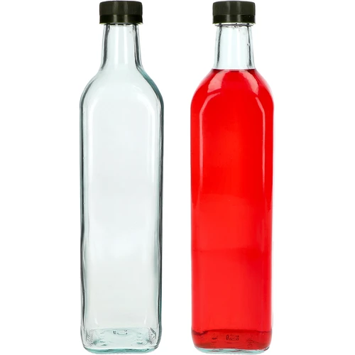 Sticlă Marasca 750 ml cu capac filetat, 1 buc. - 3