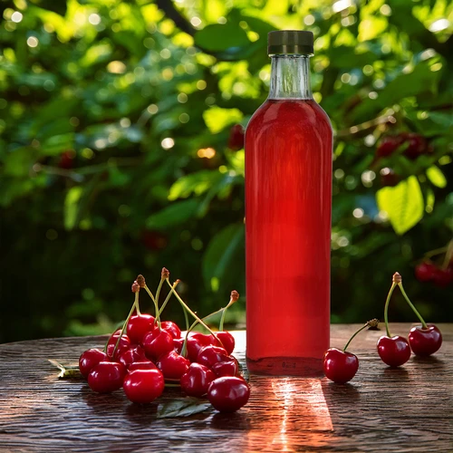 Sticlă Marasca 750 ml cu capac filetat, 1 buc. - 5