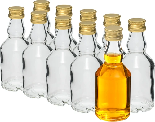 Sticlă Maluch 50 ml cu capac - 10 buc. - 2