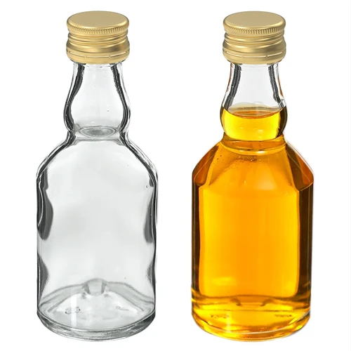Sticlă Maluch 50 ml cu capac - 10 buc. - 5