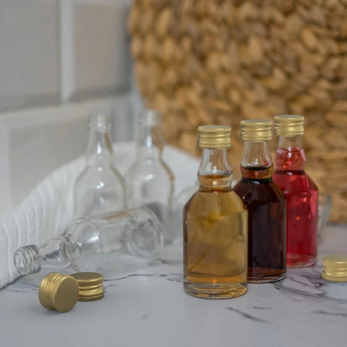 Sticlă Maluch 50 ml cu capac - 10 buc. - 9