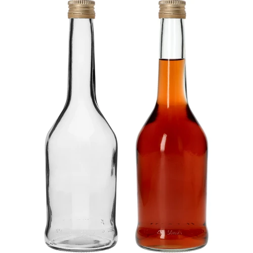 Sticlă Napoleon 500 ml cu capac fi28, 6 buc - 4