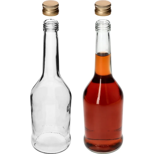 Sticlă Napoleon 500 ml cu capac fi28, 6 buc - 5
