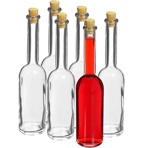 Sticlă pentru lichior 100 ml 6 buc. + 6 dopuri - 2